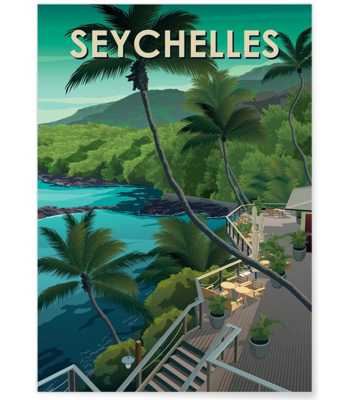 Affiche Seychelles