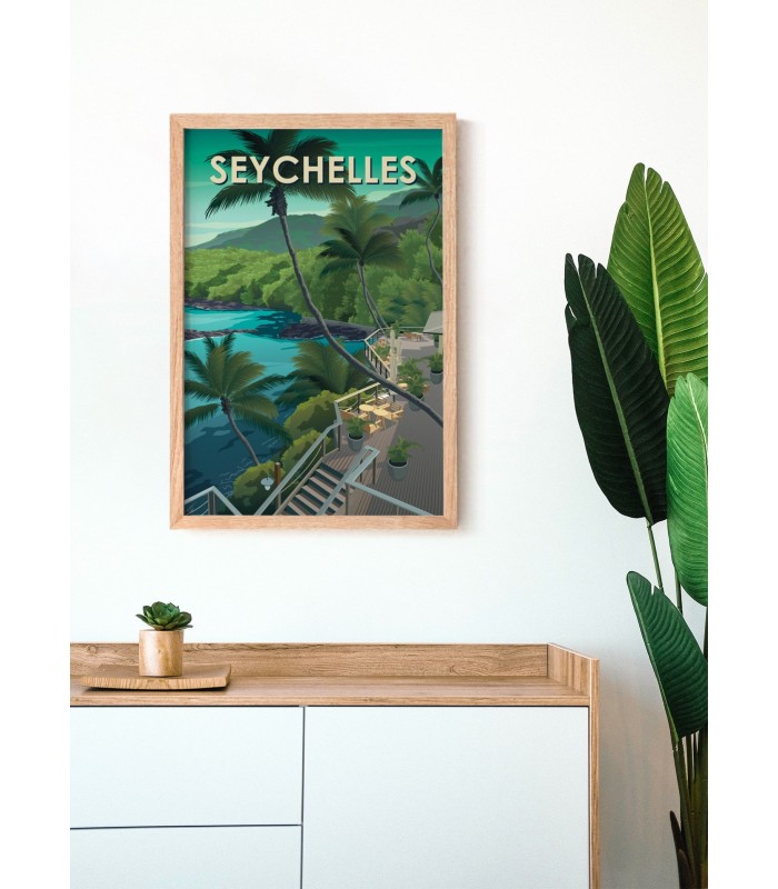 Affiche Seychelles