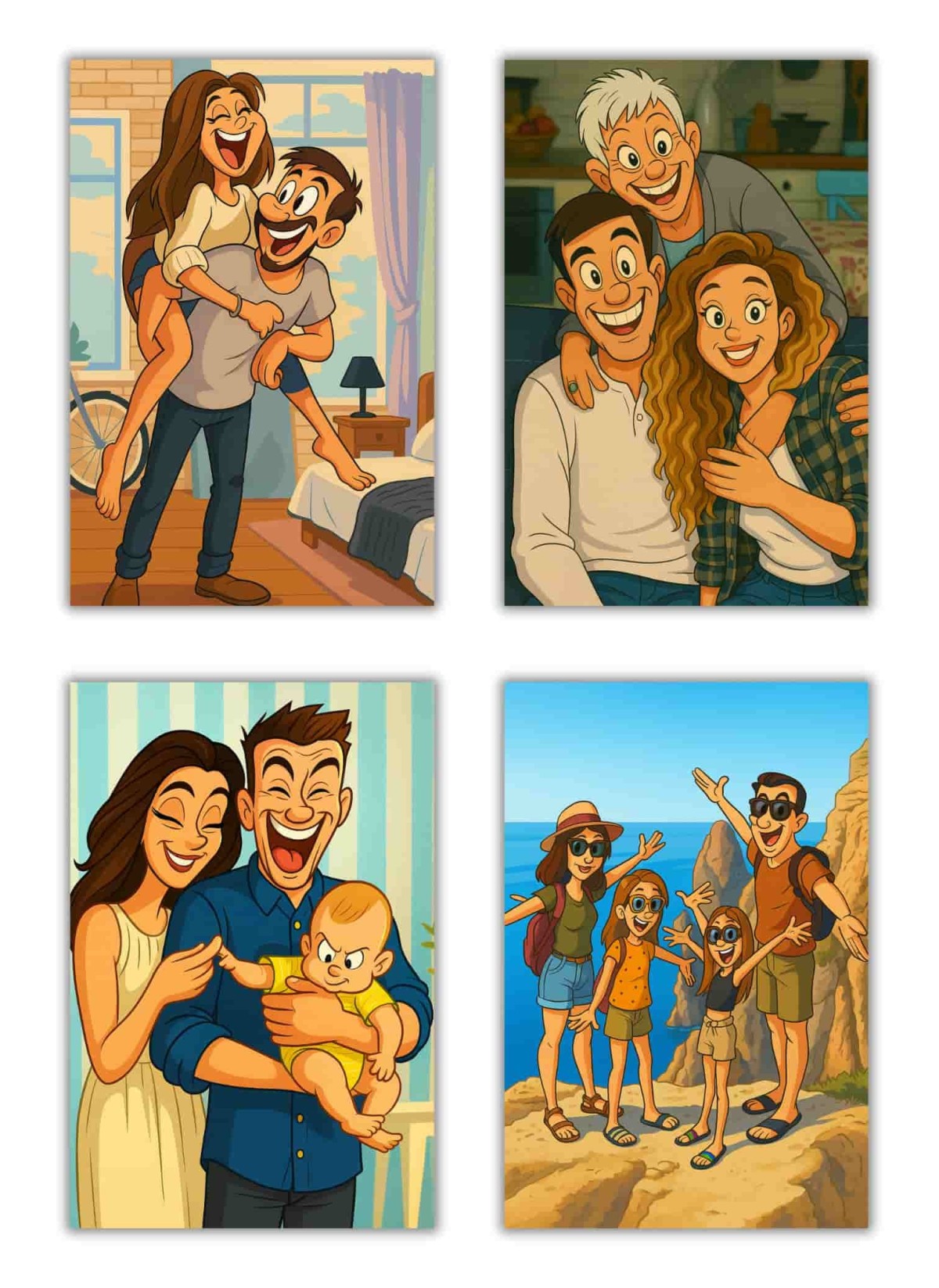 Affiche Cartoon Vintage Personnalisée – Style dessin animé rétro | LAFFICHERIE