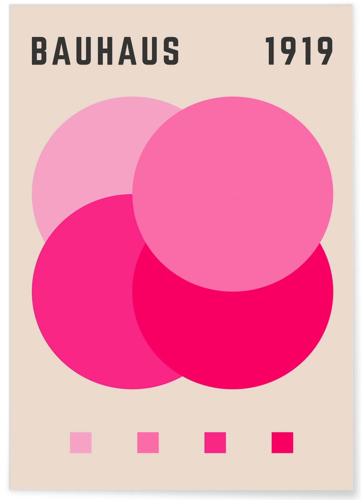 Affiche Bauhaus 21