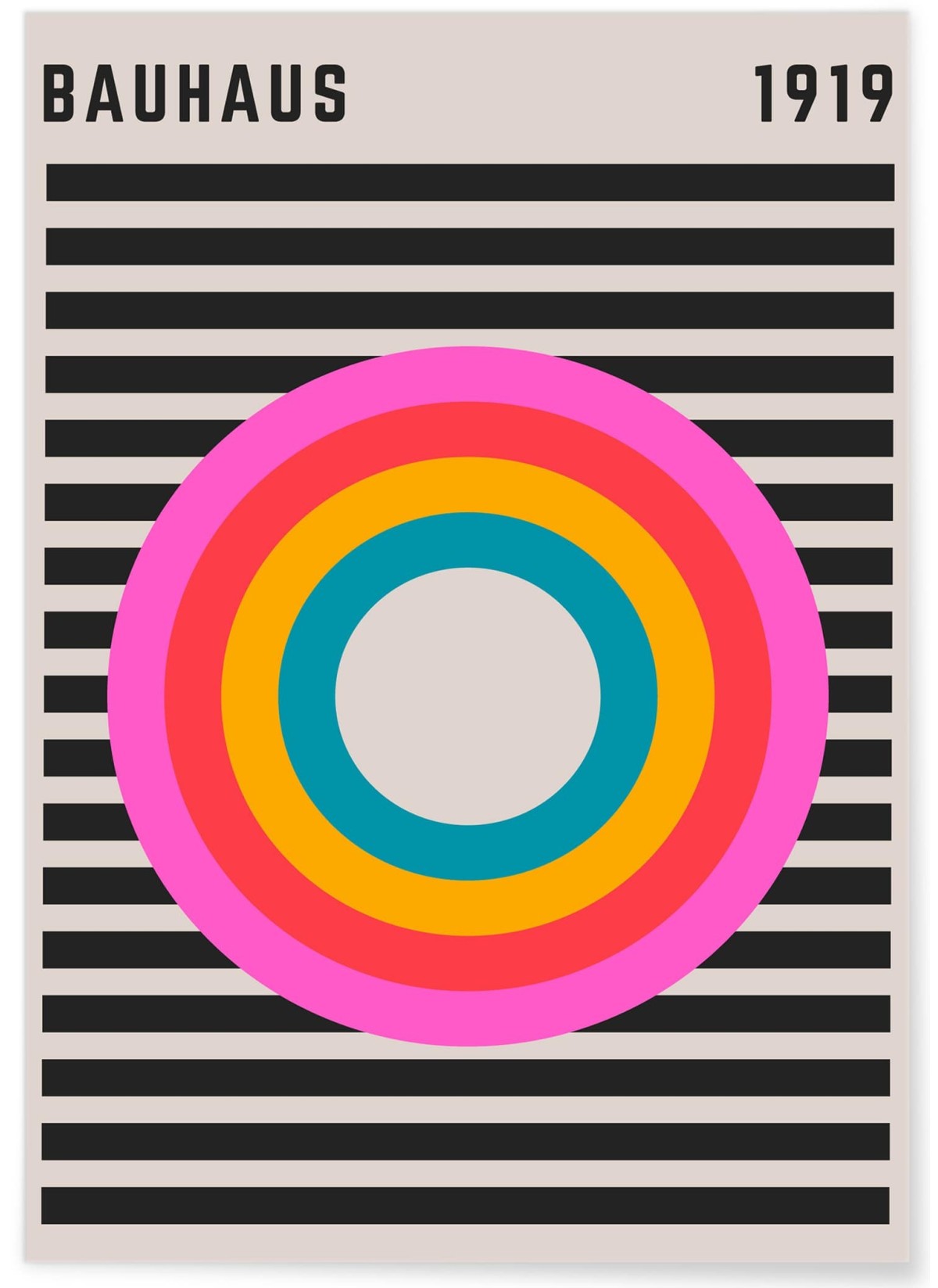 Affiche Bauhaus 22