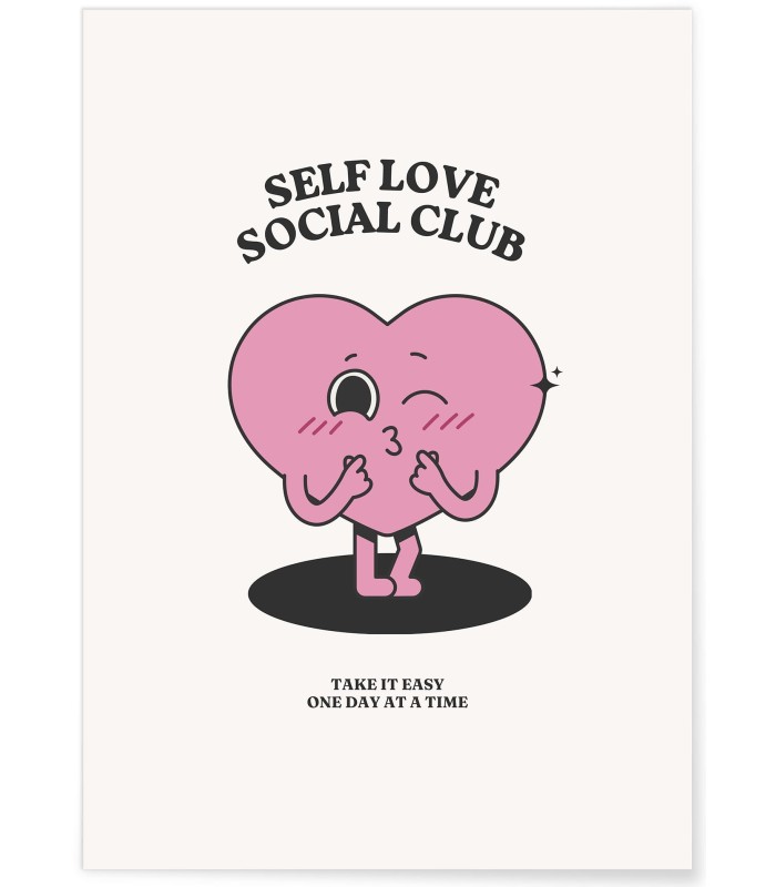 Affiche Self Love Social Club