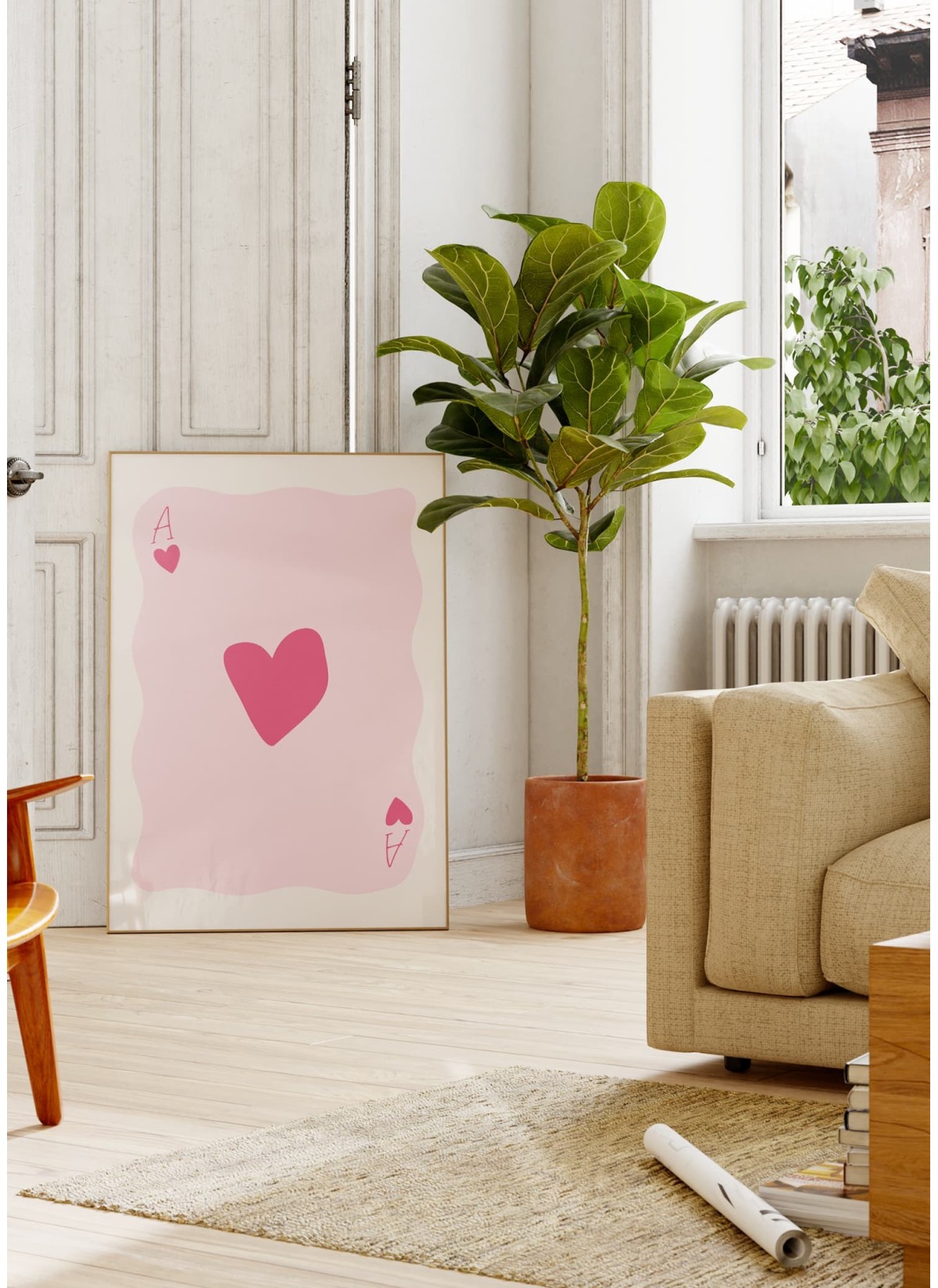 Affiche As de coeur 2