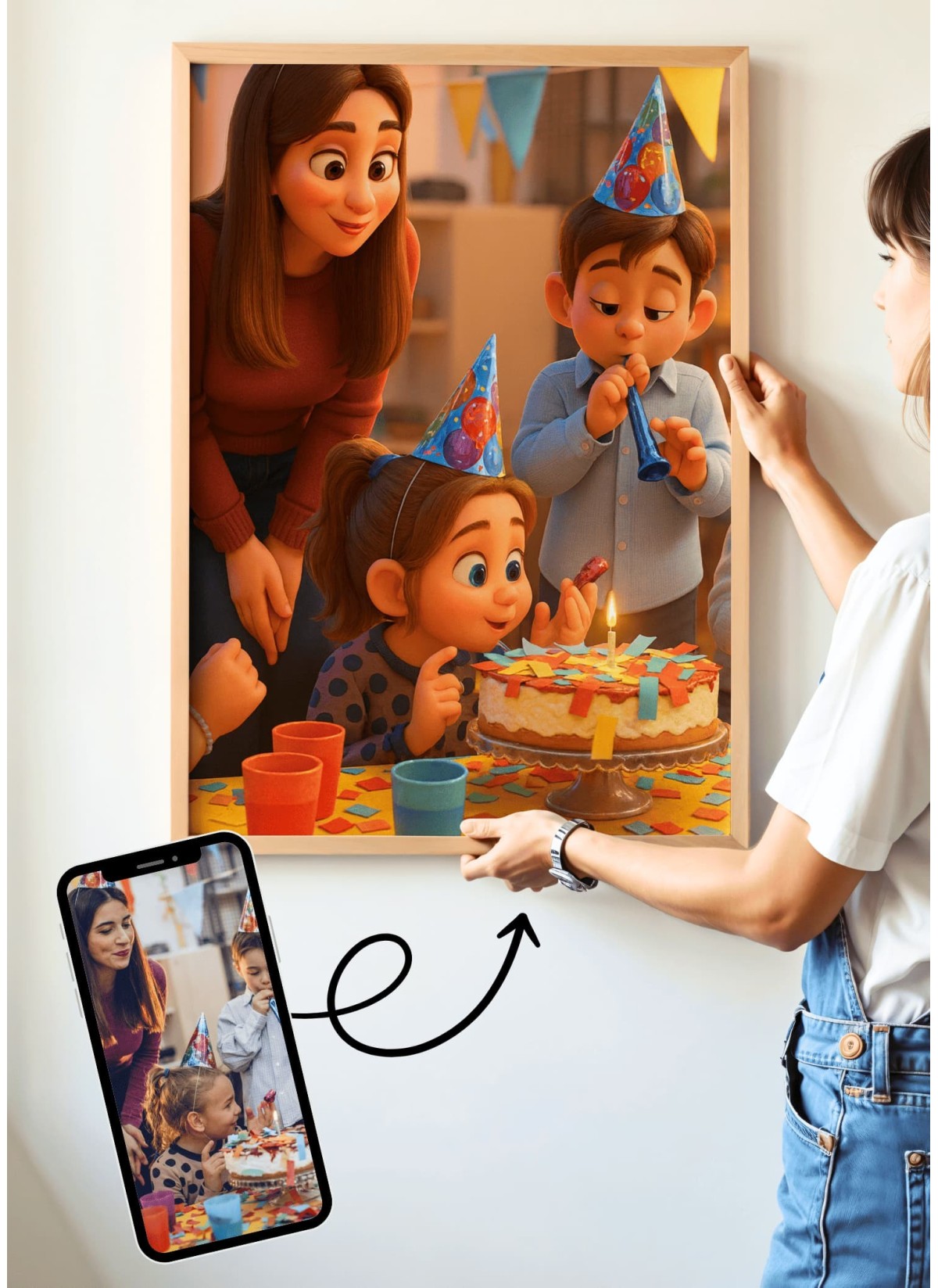 Portrait Style Film d'Animation ┃Enfant | L'AFFICHERIE