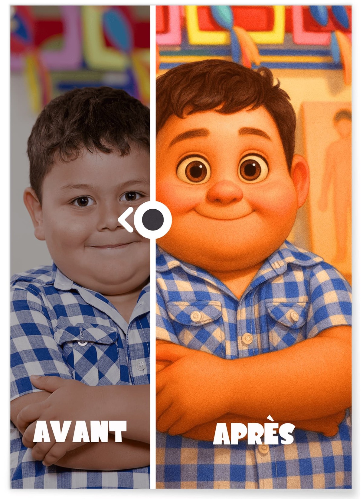 Portrait Style Film d'Animation ┃Enfant | L'AFFICHERIE