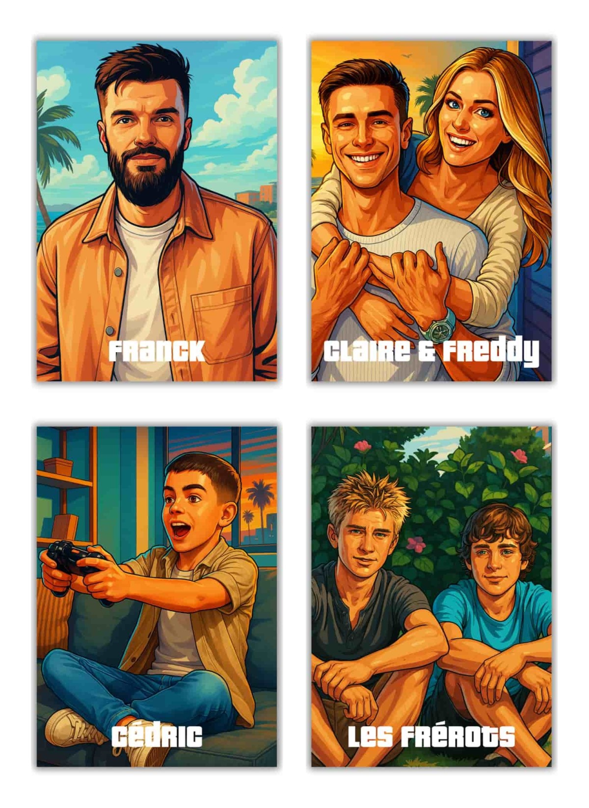 Affiche Personnalisée – Style Jeu Urbain | LAFFICHERIE