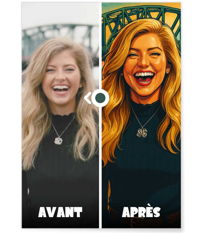 Affiche Personnalisée – Style Jeu Urbain | Maman