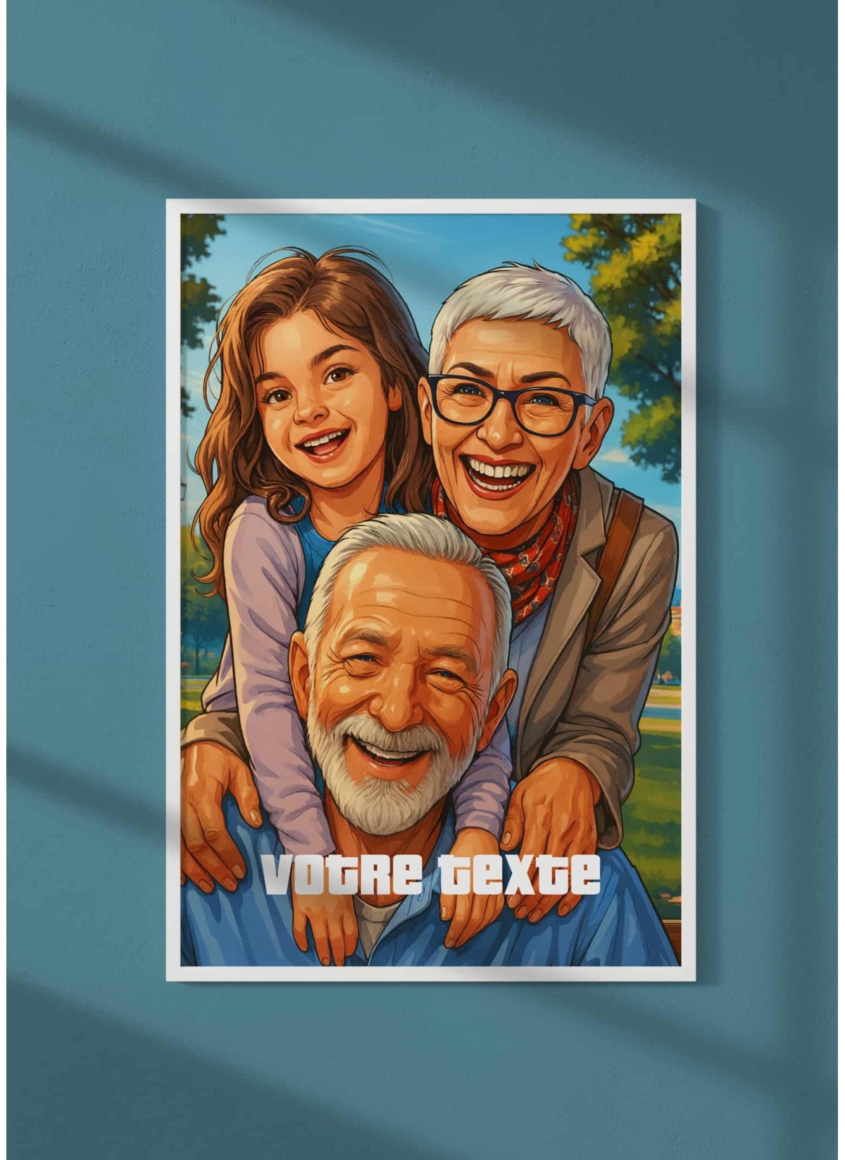 Affiche Personnalisée – Style Jeu Urbain pour amis | LAFFICHERIE