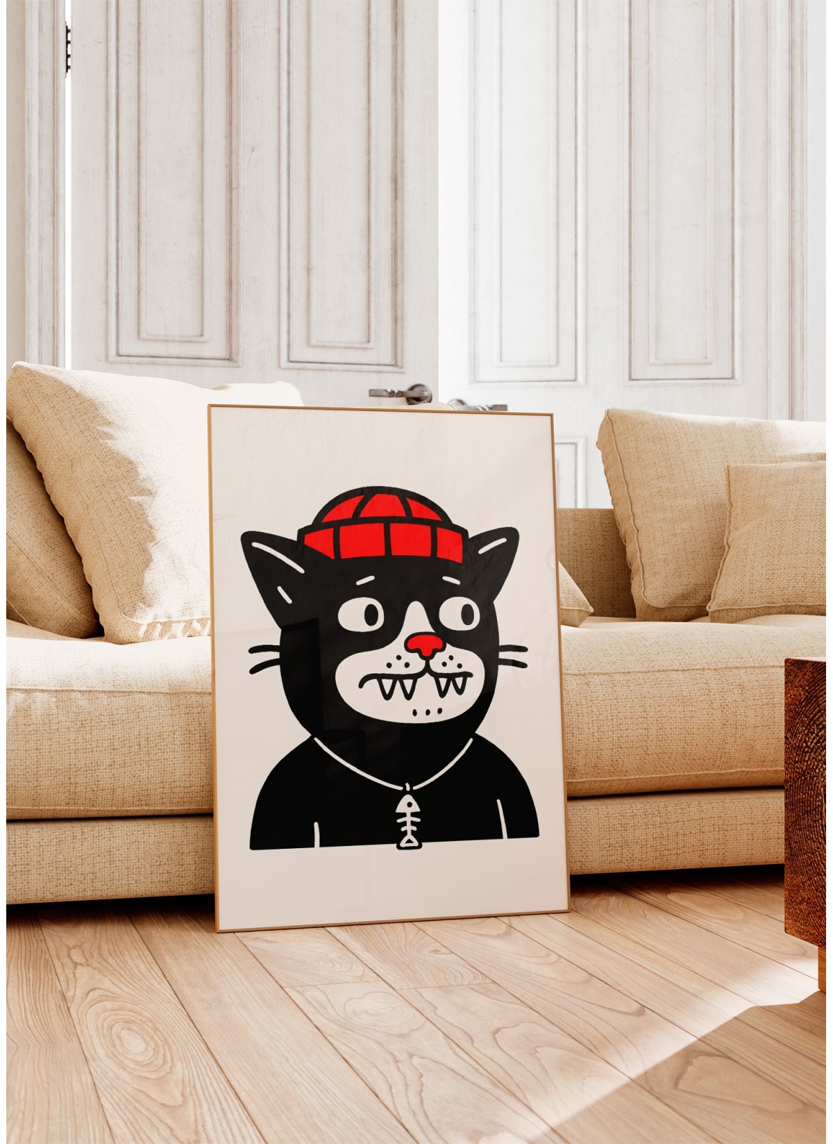 Affiche Chat urbain