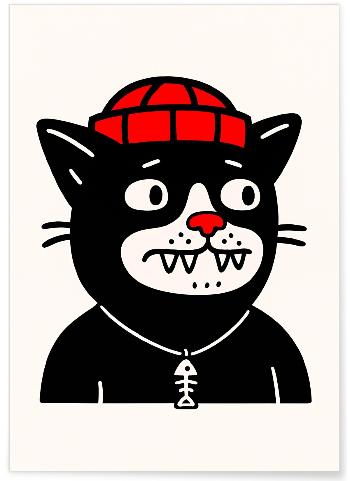 Affiche Chat urbain