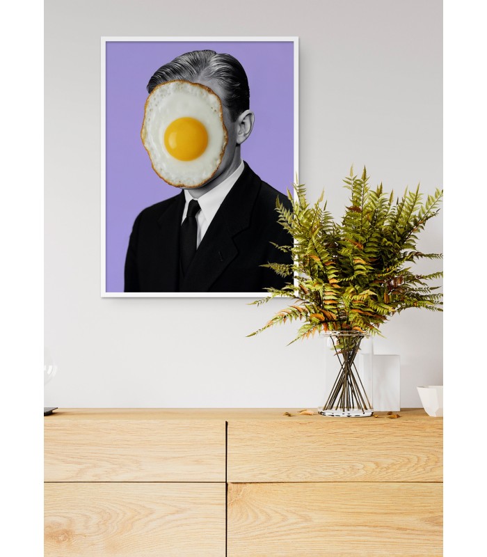 Affiche Homme œuf