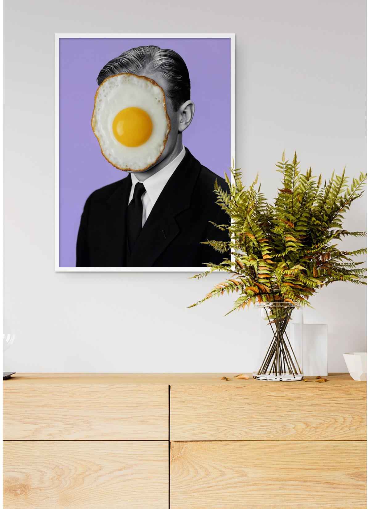 Affiche Homme œuf
