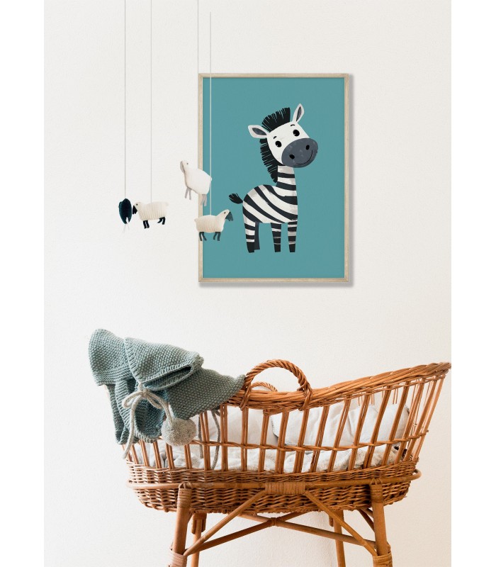 Affiche Petit Zèbre