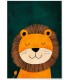 Affiche Lion apaisé