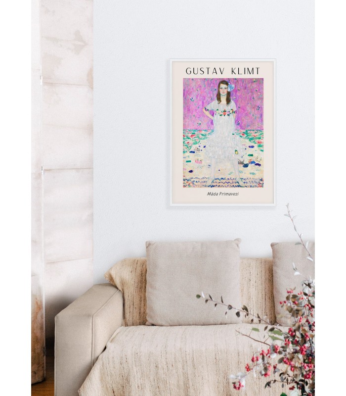 Affiche Gustav Klimt « Mâda Primavesi »