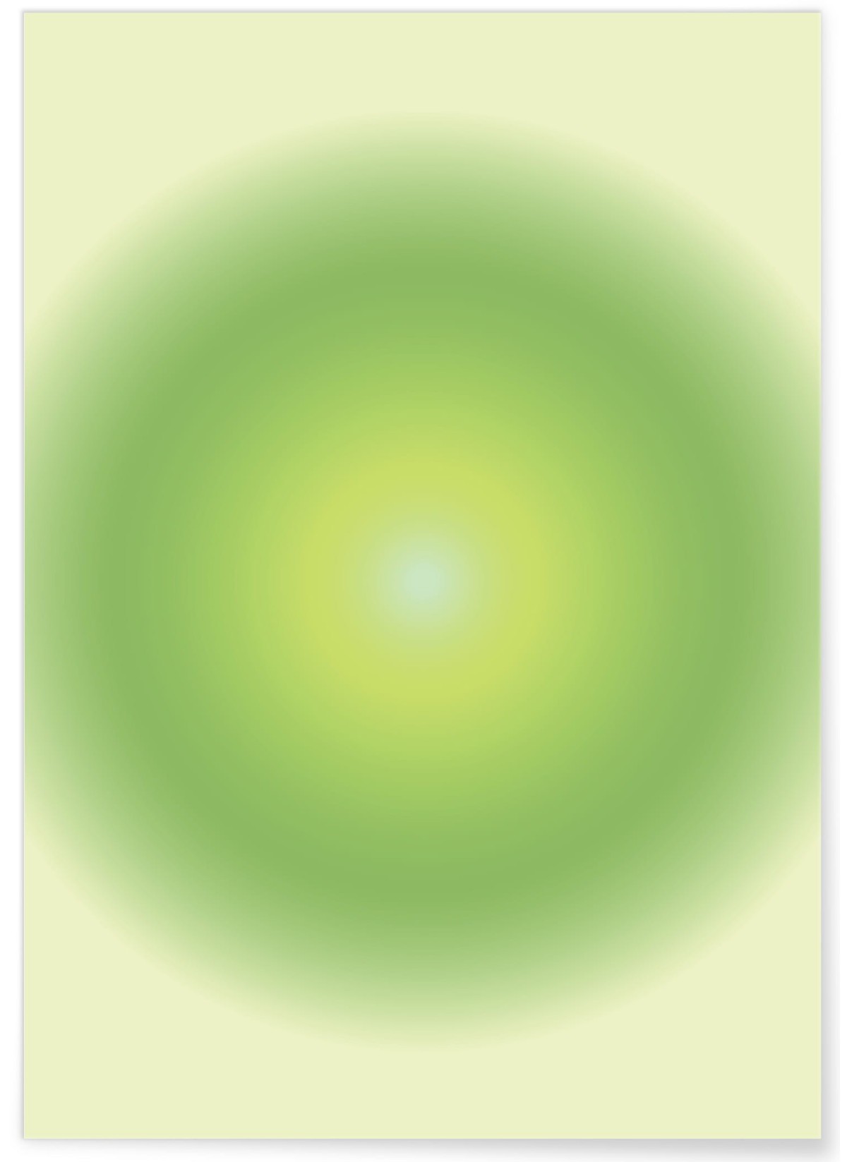 Affiche Aura verte