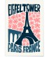 Affiche Paris 5 Tour Eiffel
