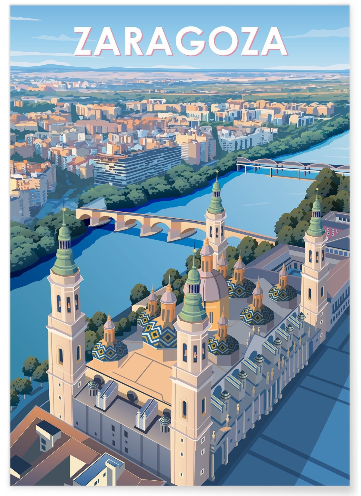 Affiche Zaragoza