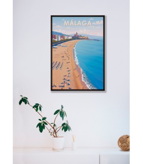 Affiche Málaga