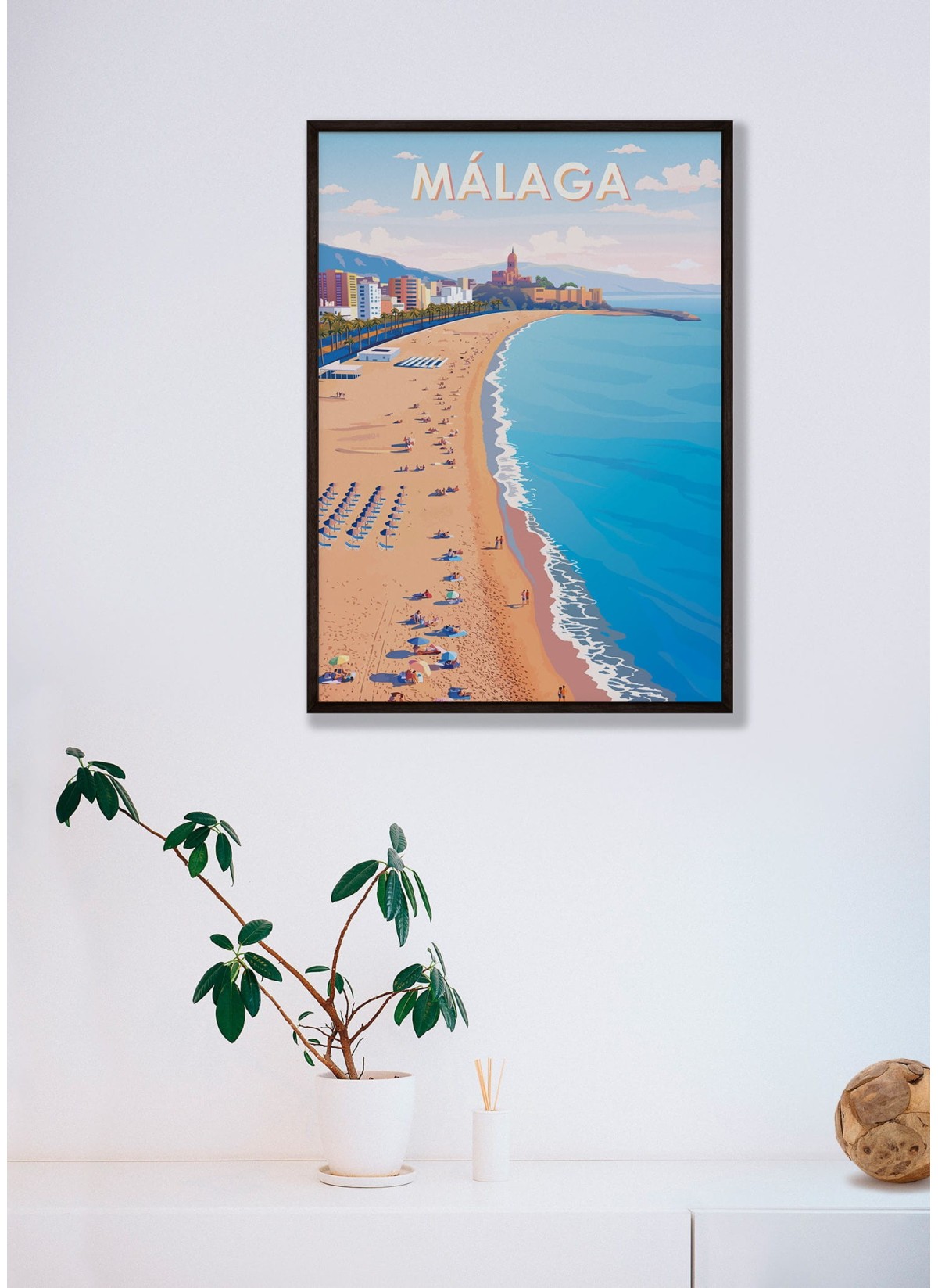 Affiche Málaga