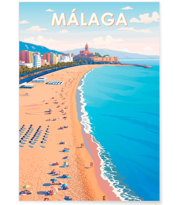 Affiche Málaga