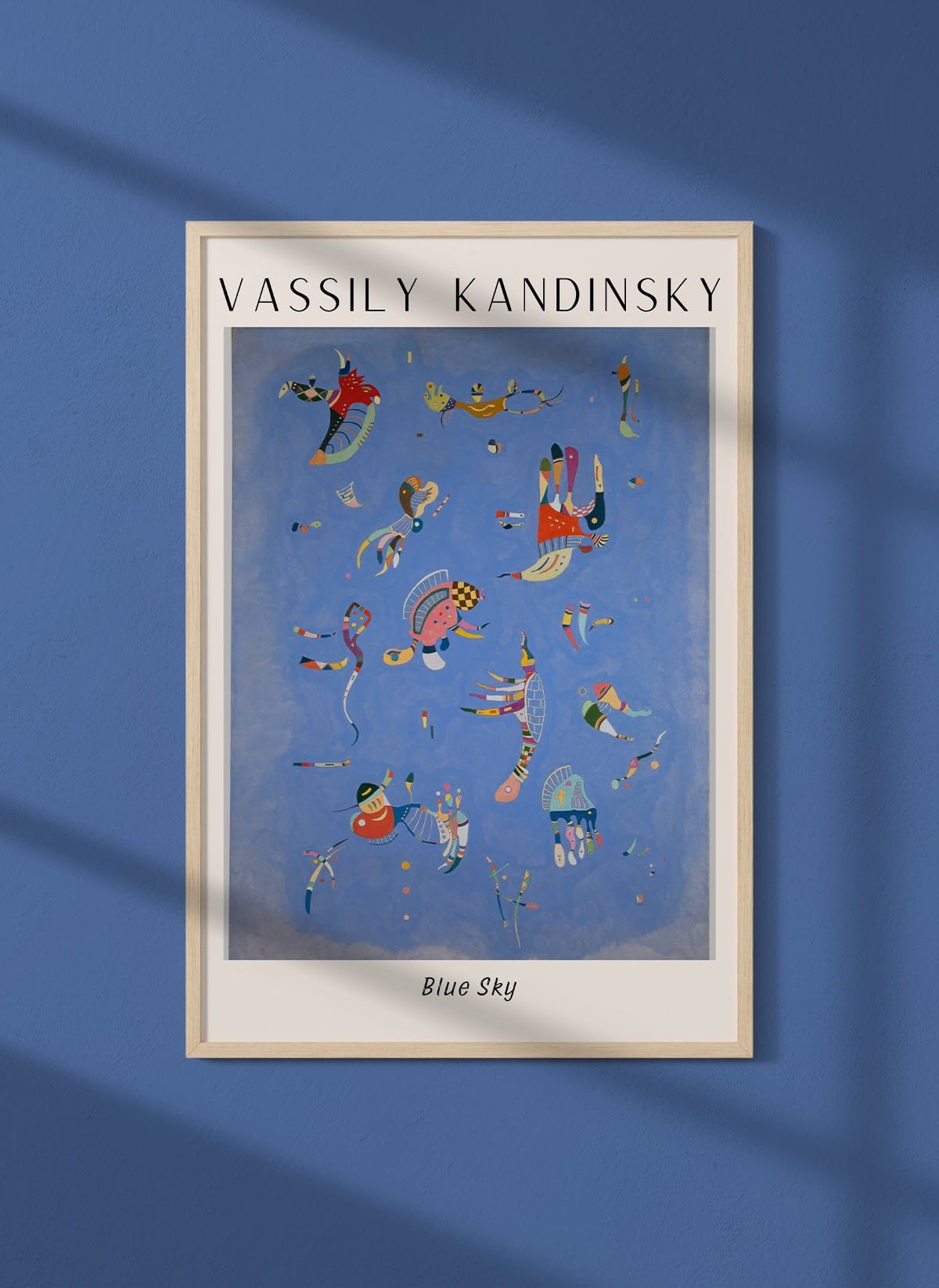 Affiche Vassily Kandinsky Blue Sky