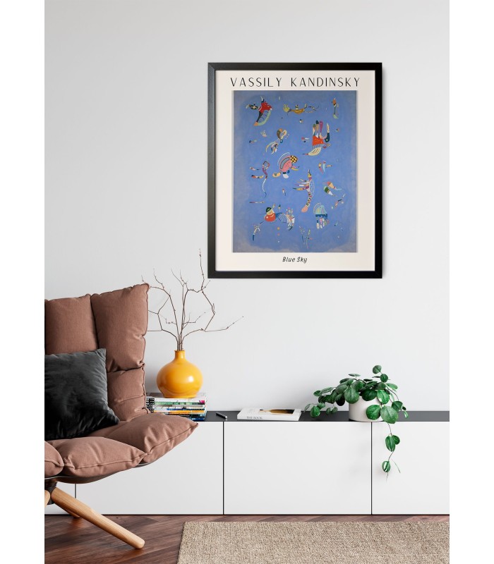 Affiche Vassily Kandinsky Blue Sky