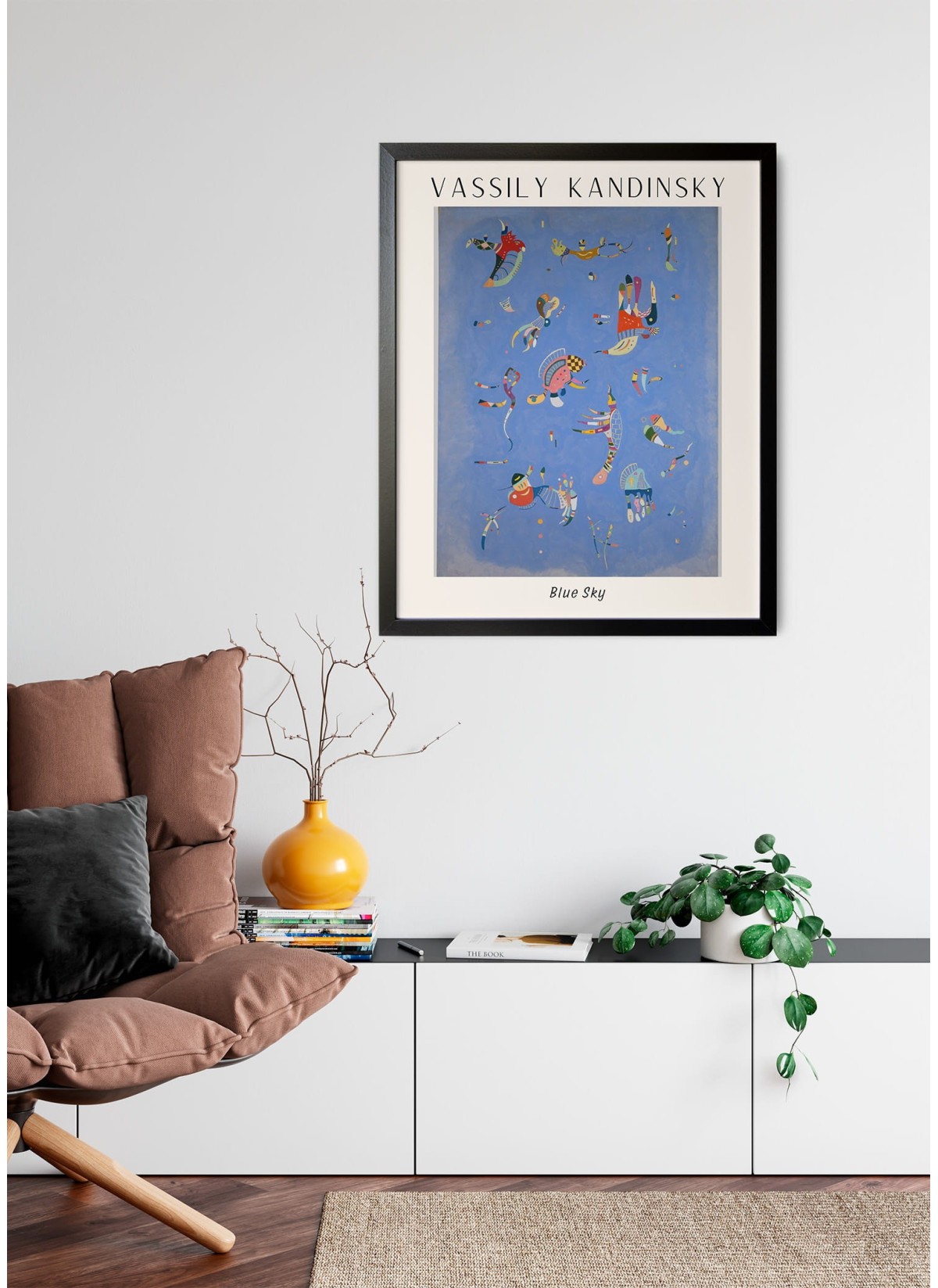 Affiche Vassily Kandinsky Blue Sky