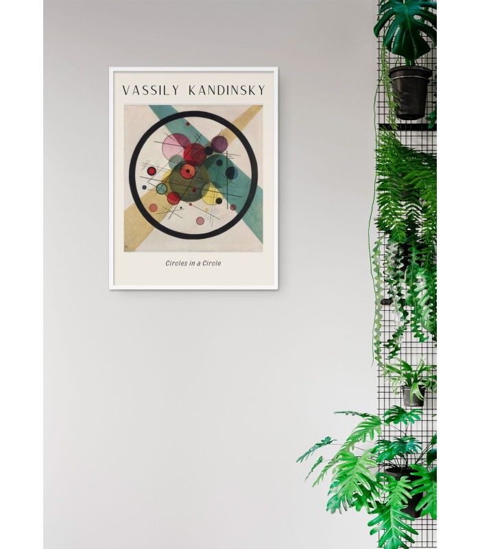 Affiche Vassily Kandinsky Circles in a Circle