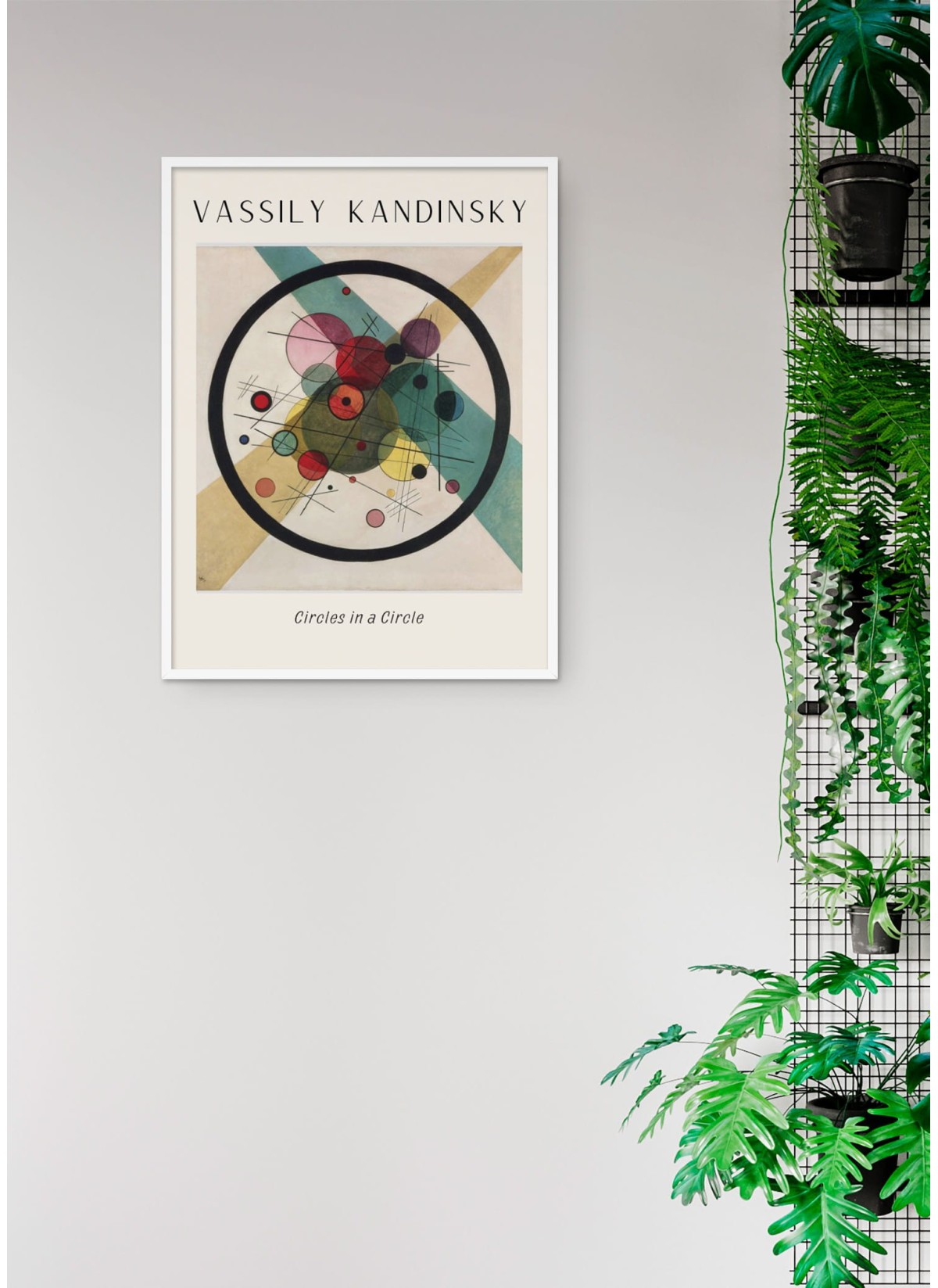 Affiche Vassily Kandinsky Circles in a Circle