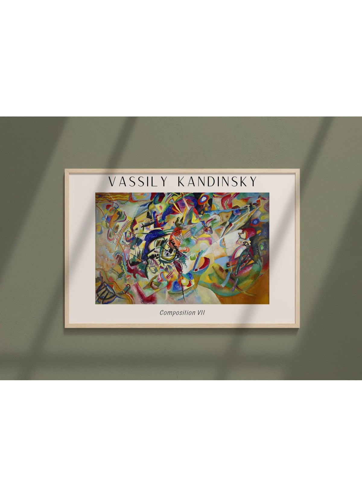 Affiche Vassily Kandinsky Composition VII