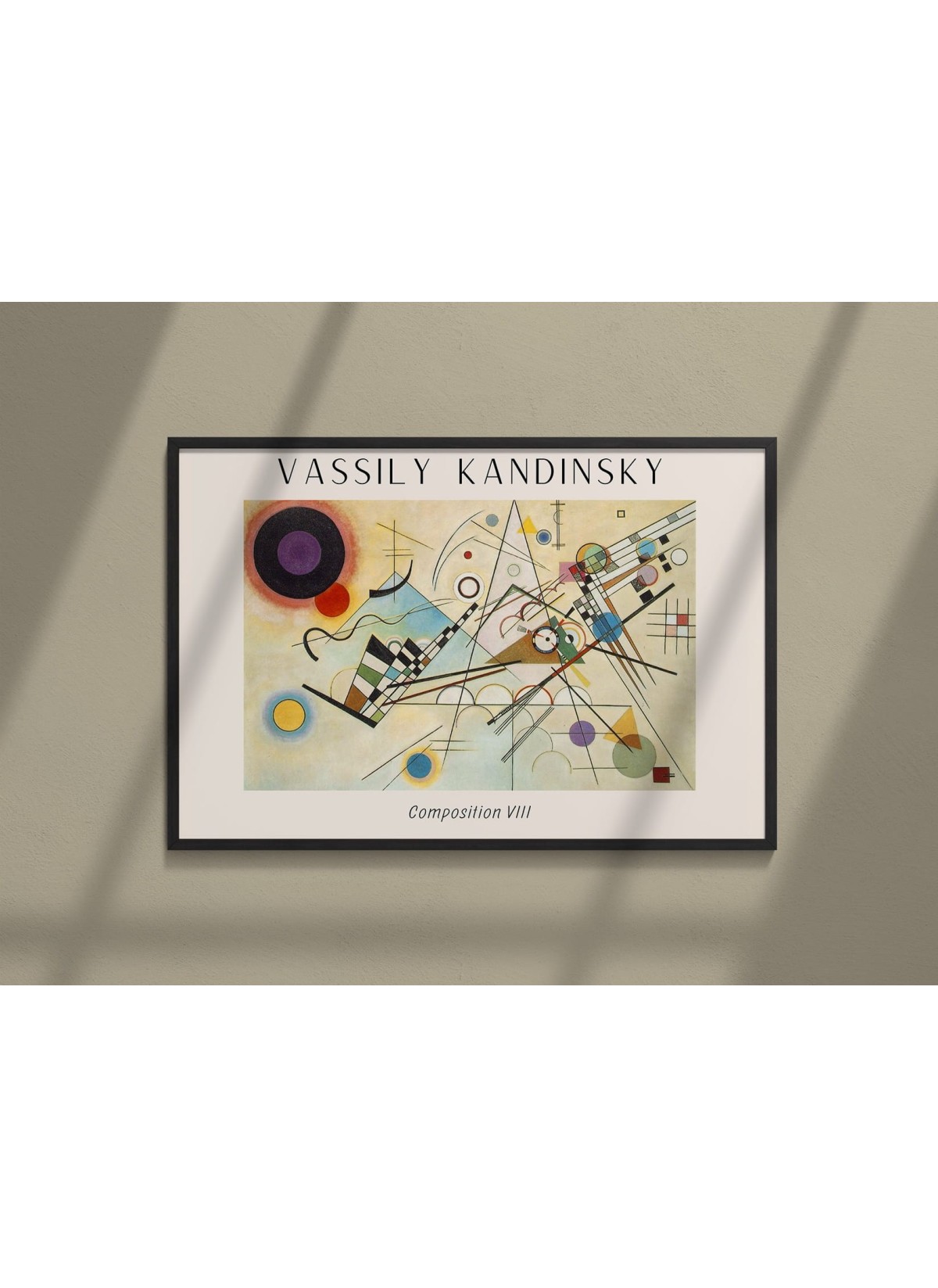 Affiche Vassily Kandinsky Composition VIII