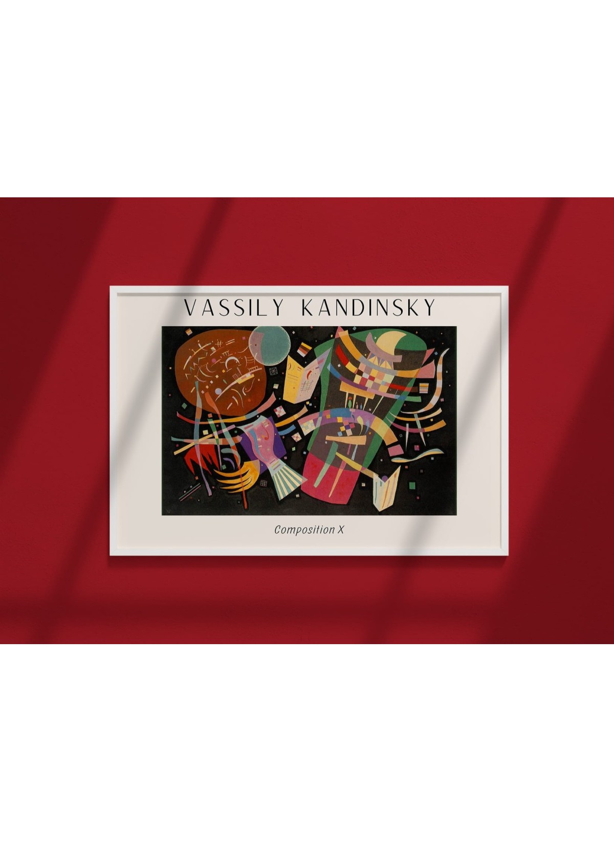 Affiche Vassily Kandinsky Composition X