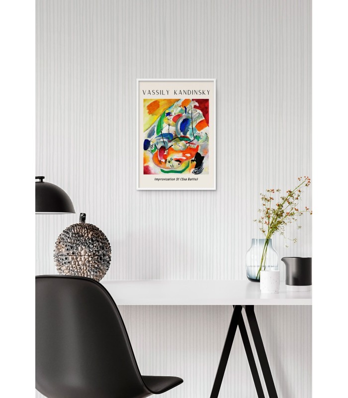 Affiche Vassily Kandinsky Improvisation 31 (Sea Battle)