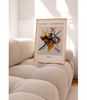 Affiche Vassily Kandinsky On White II