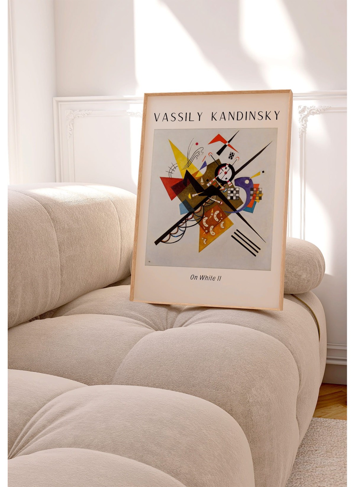 Affiche Vassily Kandinsky On White II