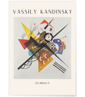 Affiche Vassily Kandinsky On White II