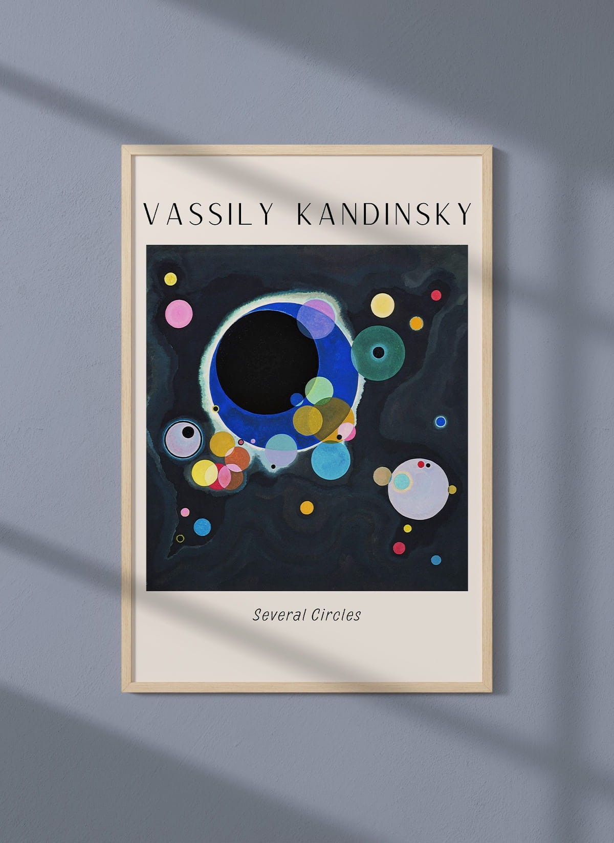 Affiche Vassily Kandinsky Several Circles