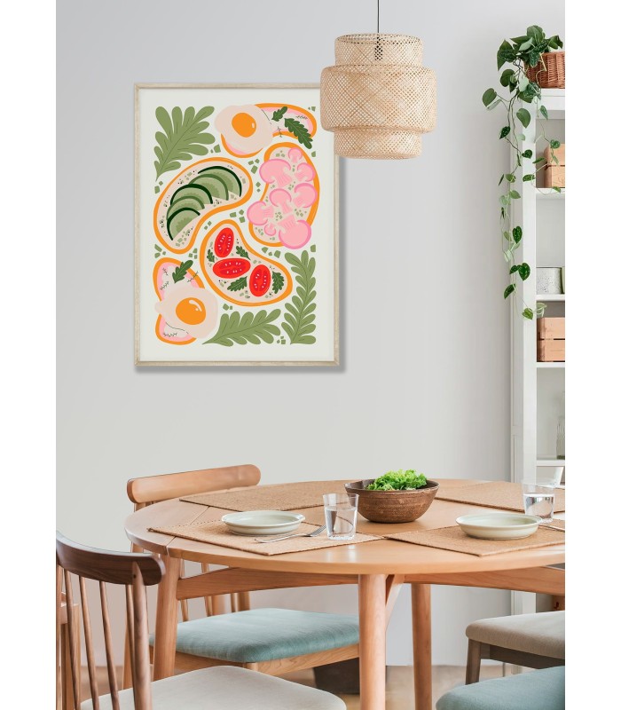 Affiche Tartines Gourmandes