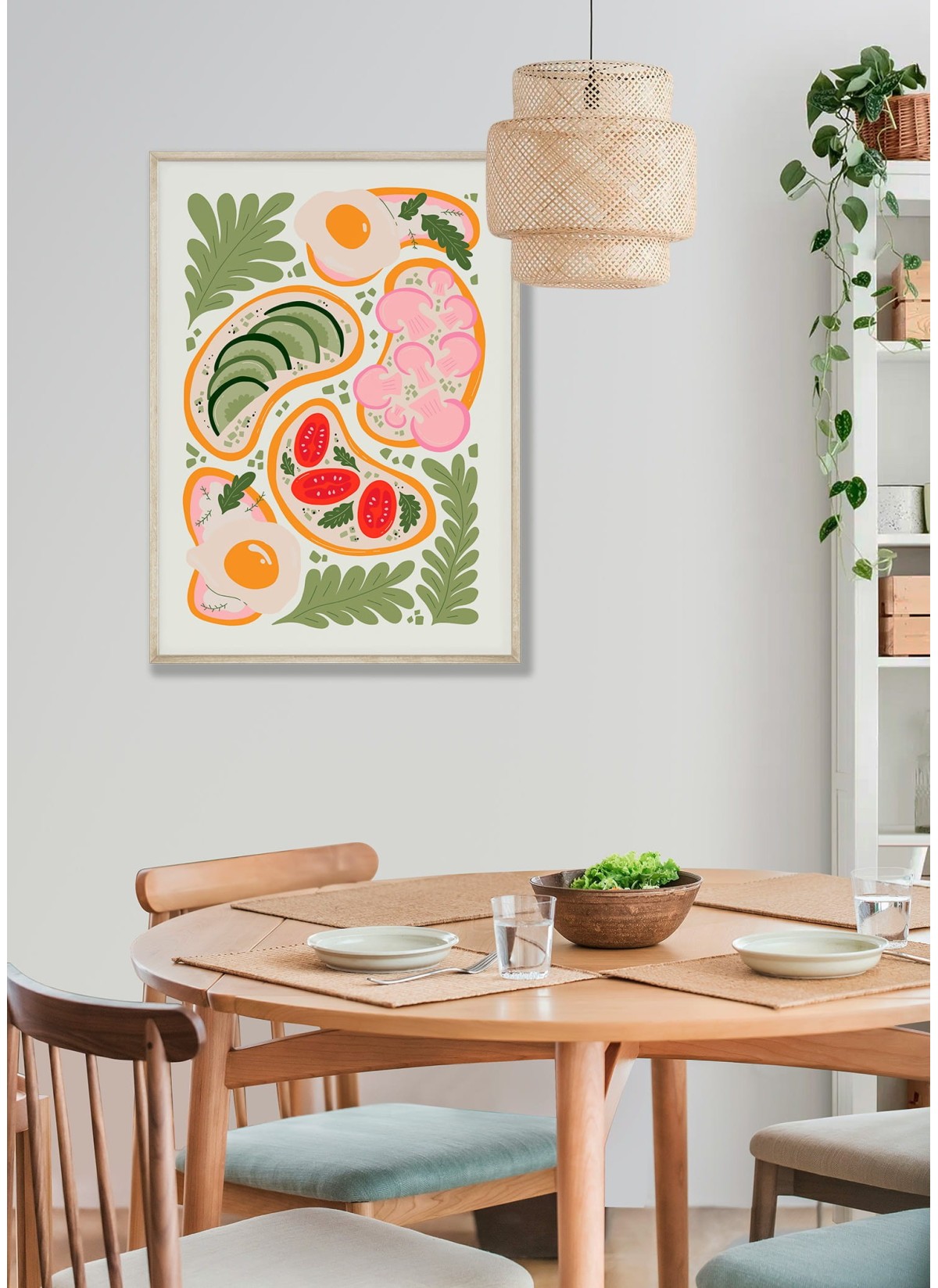 Affiche Tartines Gourmandes