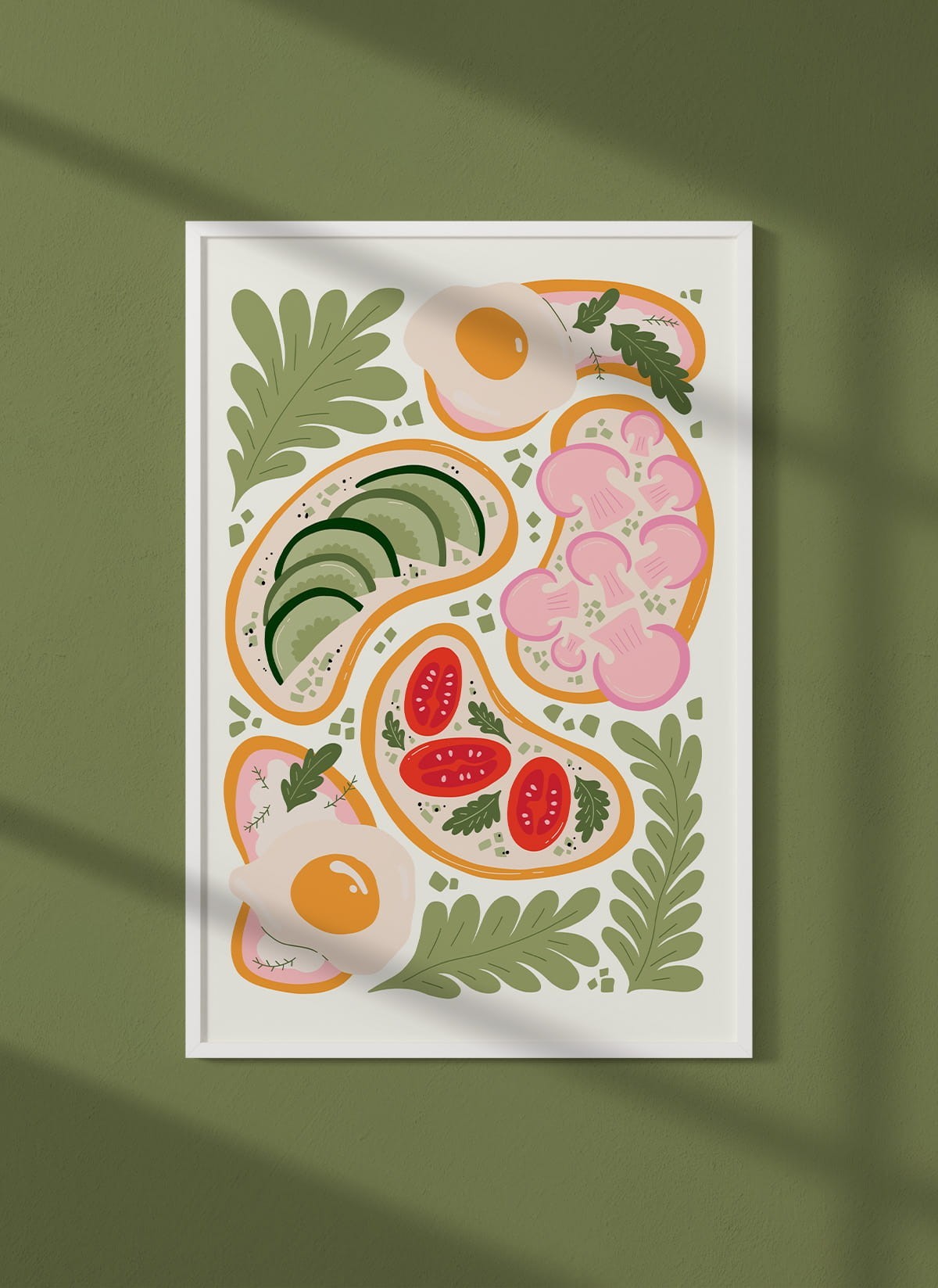 Affiche Tartines Gourmandes
