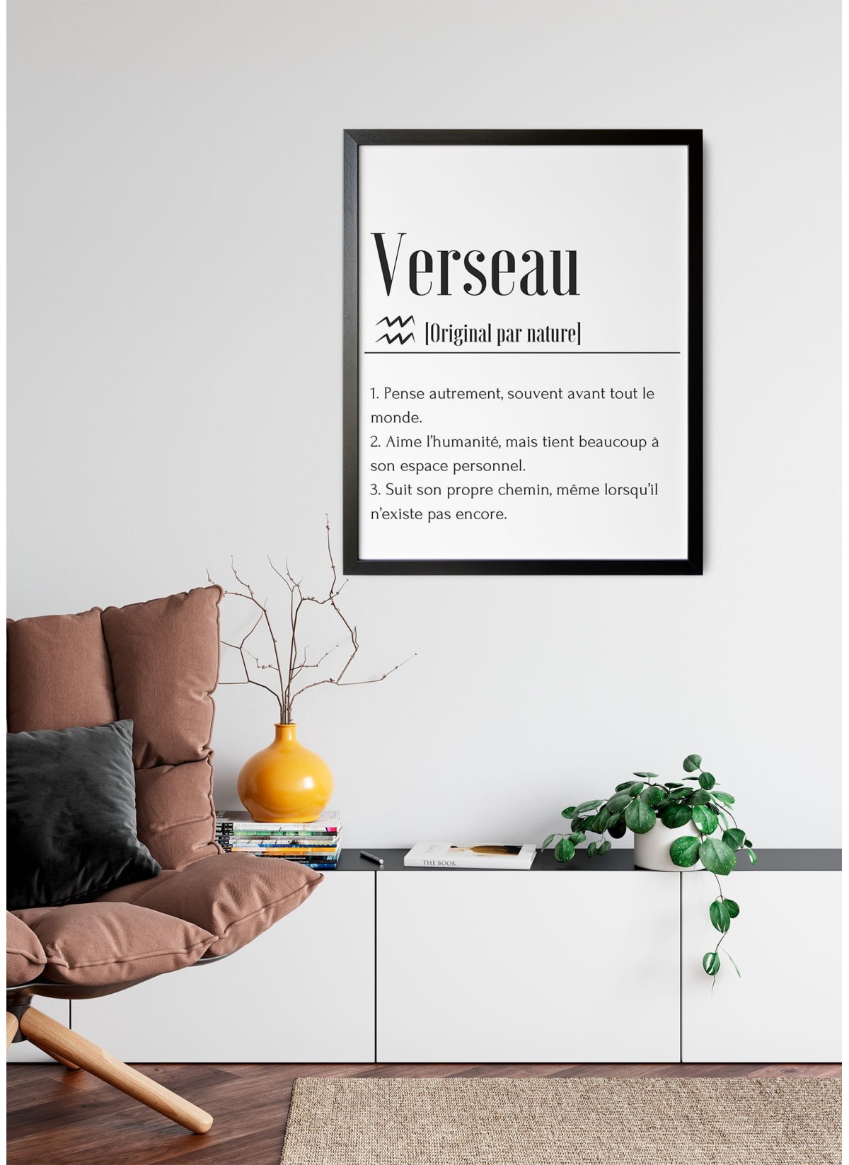 Affiche Définition Verseau