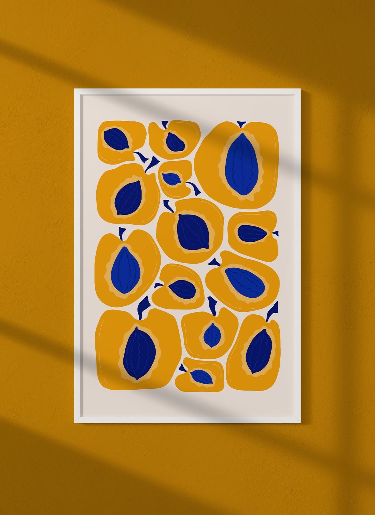 Affiche Papayes Exotiques