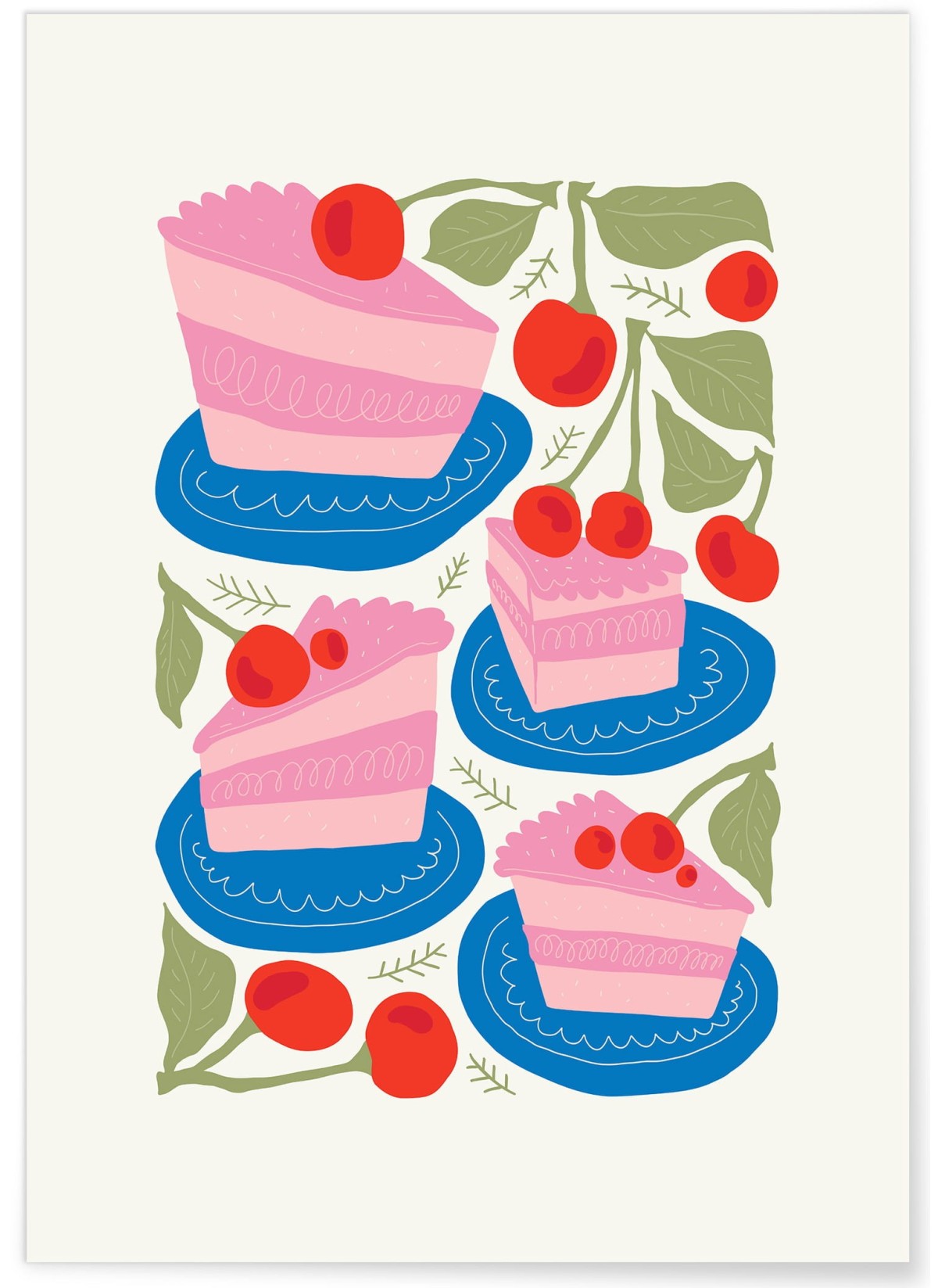 Affiche Douceurs aux Cerises