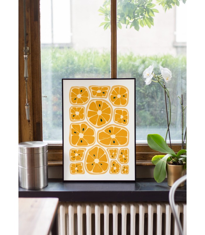 Affiche Rondelles d'Oranges