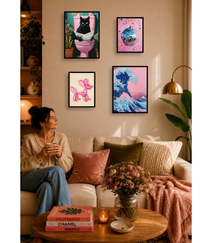 Pack d’affiches encadrées – Pop Art 1