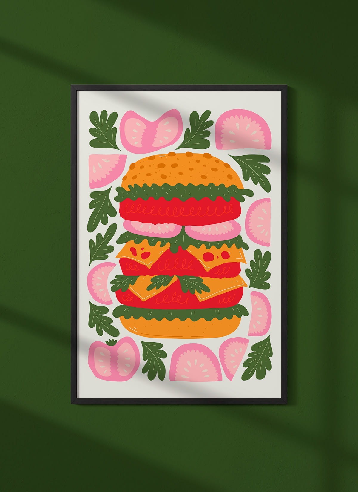 Affiche Burger Gourmet