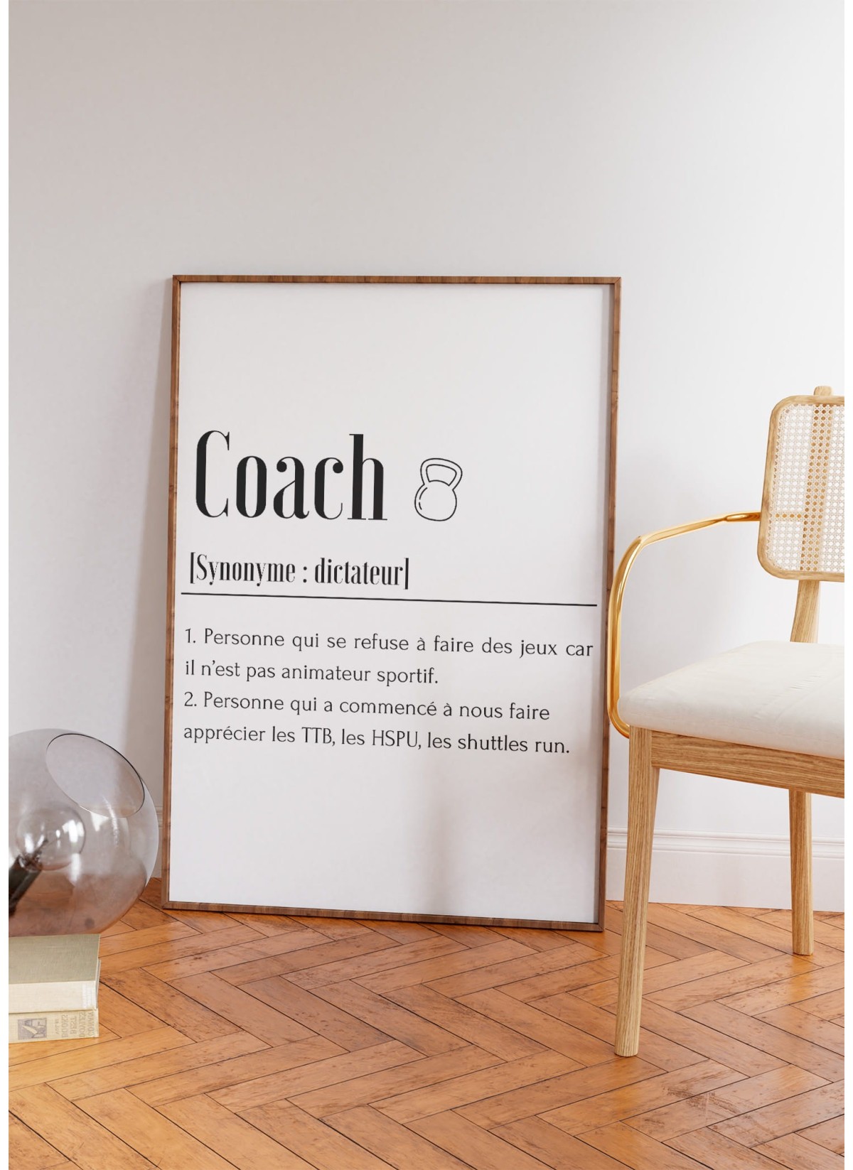 Affiche Définition Coach