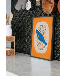 Affiche Poisson aux Citrons