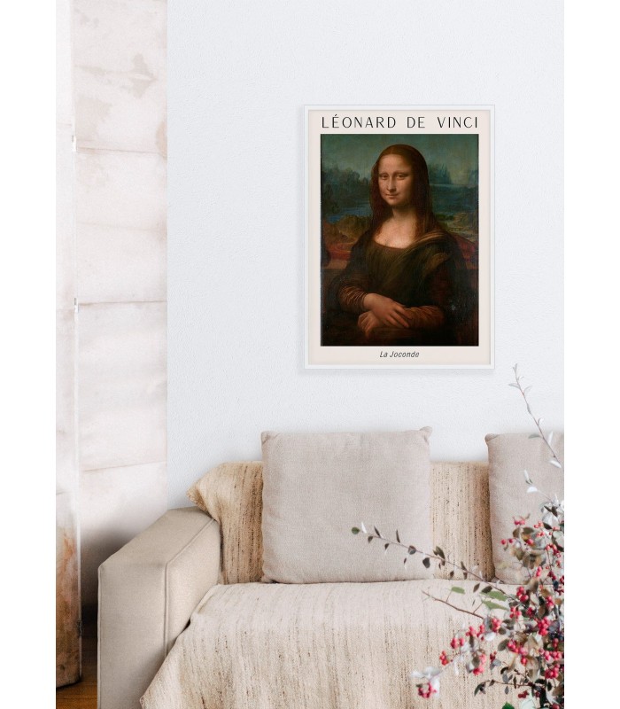 Affiche Léonard de Vinci La Joconde